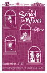 Show Program – The School for Wives