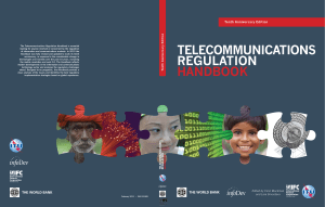 telecommunications regulation handbook