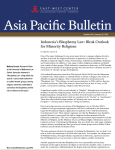 Indonesia`s Blasphemy Law: Bleak Outlook for - East