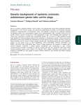 Genetic background of systemic sclerosis: autoimmune genes take