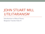 John Stuart Mill Utilitarianism