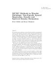 MCMC Methods in Wavelet Shrinkage: Non