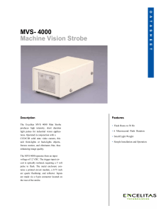 MVS- 4000 Machine Vision Strobe