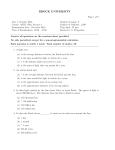 Answers - Physics@Brock