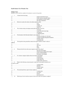 Earth Science Ch. 6 Practice Test