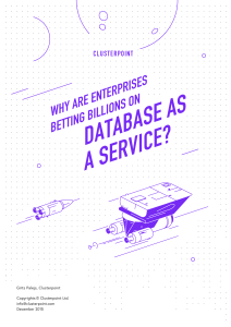 DATABASE AS A SERVICE?