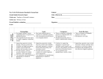 Social Studies Rubric - New York Performance Standards Consortium