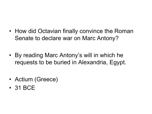 Tacitus, Nero and Roman Architecture