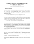 formula writing and nomenclature of inorganic - Parkway C-2