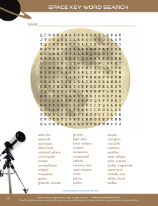 Space Key Word Search