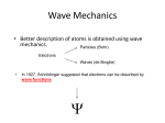 Wave Mechanics