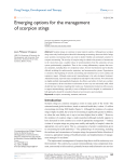 Emerging options for the management of scorpion stings