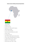 Ghana Country Profiling and Export Opportunities