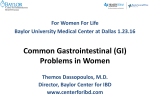 Common Gastrointestinal (GI) Problems in Women