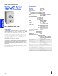 Safety Light Curtain 120V AC Interface - Allen