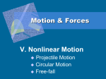 V. Nonlinear Motion