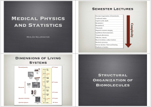 Medical Physics and Statistics