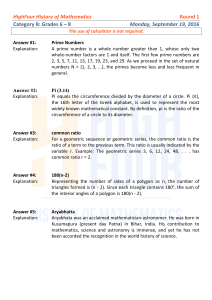 H4 History of Mathematics R1 G6