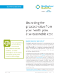 Unlocking the Greatest Value From Your Health Plan