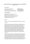 Carbon Dioxide Removal – Model Intercomparison Project (CDR