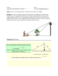 We are all familiar with the formula for the area of a triangle, , where