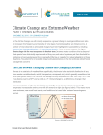 Climate Change and Extreme Weather