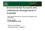 Institutional Arrangements in Australia