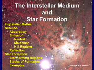 14 The Interstellar Medium and Star Formation