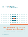 Public Engagement and America`s Growing Latino