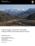 Climate Change Trends and Vulnerability to Biome Shifts