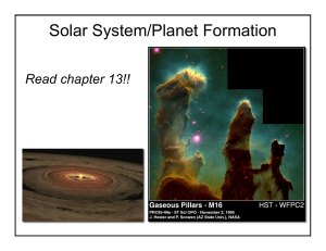 Solar System/Planet Formation