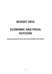 budget 2015 economic and fiscal outlook