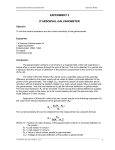 EXPERIMENT 2 D`ARSONVAL GALVANOMETER