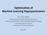 Bayesian optimization - Research Group Machine Learning for