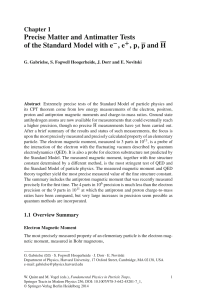 Precise Matter and Antimatter Tests of the Standard Model with e +,p