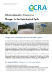 Changes in the Hydrological Cycle