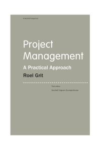 Project Management - Noordhoff Uitgevers