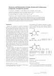 Occurrence and Characteristics of Amino Alcohols and