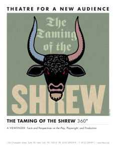 The Taming of the Shrew 360 - A Viewfinder