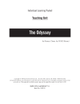 The Odyssey - Teaching Unit: Sample Pages
