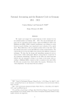 National Accounting and the Business Cycle in Germany 1851 – 1913