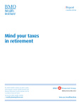Mind your taxes in retirement