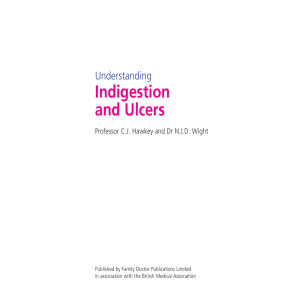 Indigestion and Ulcers - Family Doctor Publications