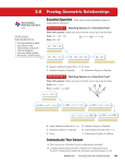 Proving Geometric Relationships 2.6