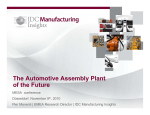 The Automotive Assembly Plant of the Future