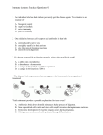 Immune System: Practice Questions #1