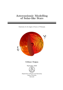 Asteroseismic Modelling of Solar-like Stars