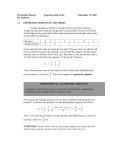 Precalculus Honors Sequences and Series September 12, 2005 Mr