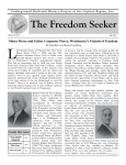 The Freedom Seeker - Underground Railroad History Project