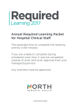 Annual Required Learning for Hospital Clinical